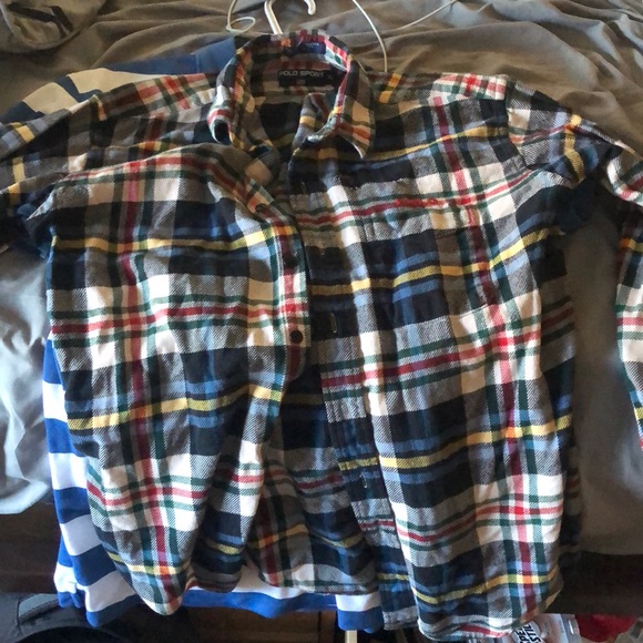 Polo long sleeve flannel - Picture 1 of 1